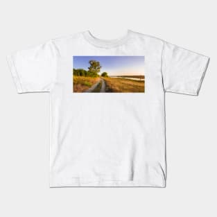 Scenic countryside landscape Kids T-Shirt